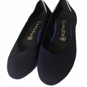 Rothy’s The Flat Navy Blue Size 7.5